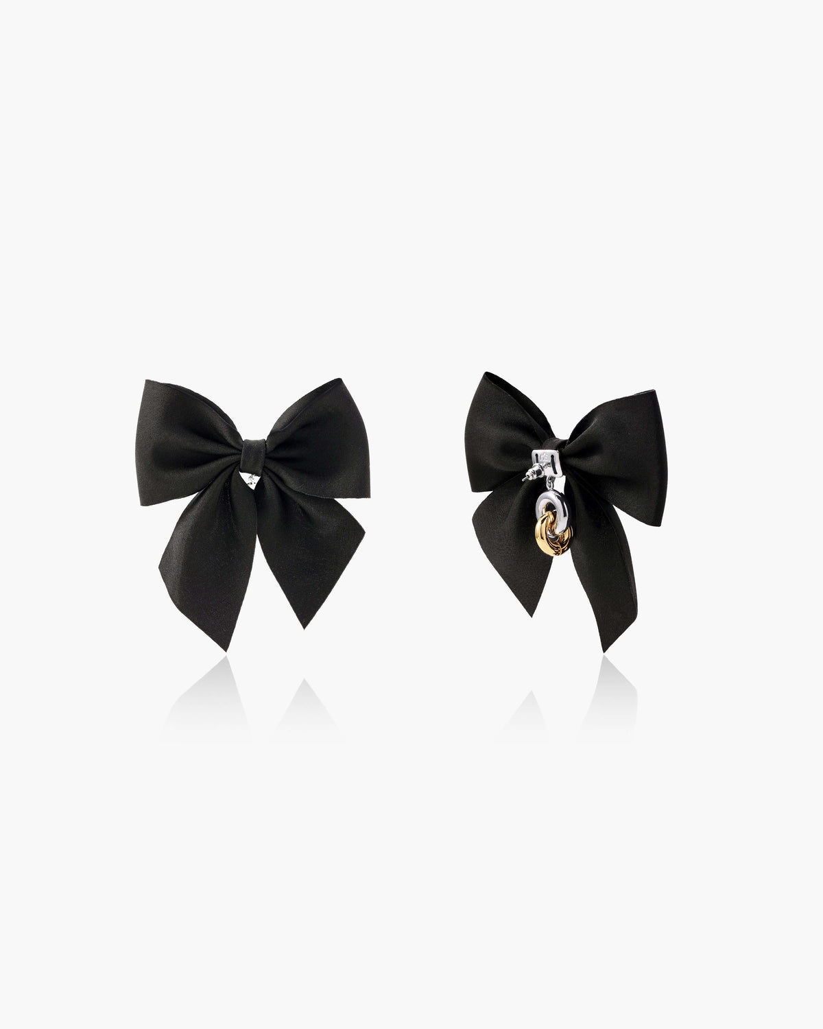 Pink Bow Earrings