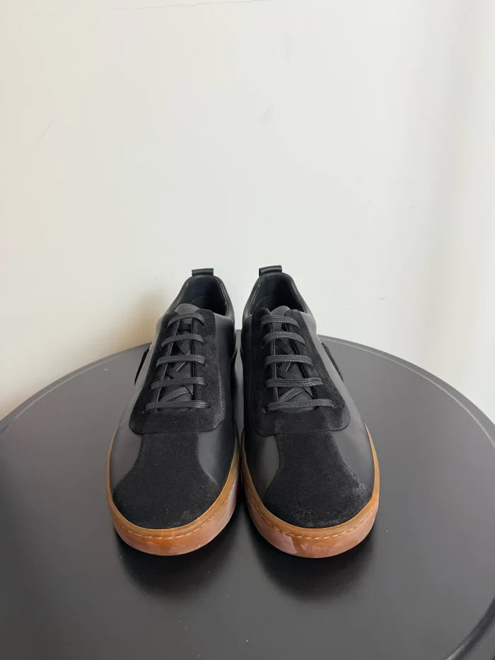 Blankens The Elin Black-skinnsneakers