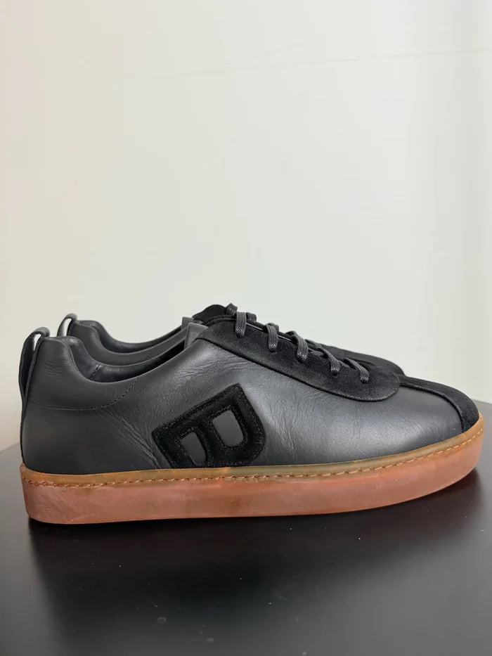 Blankens The Elin Black-skinnsneakers