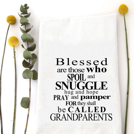 BLESSED GRANDPARENTS - TEA TOWEL Wildwood Landing