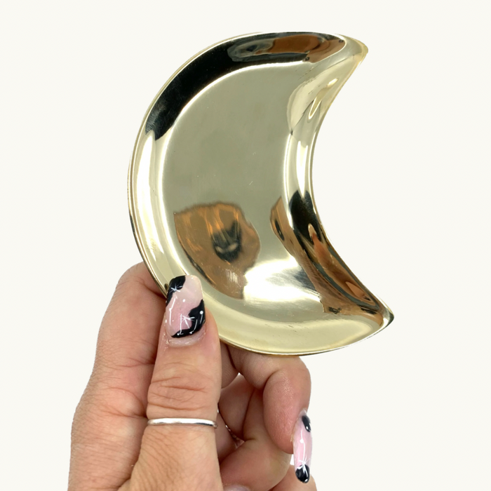 Brass Moon Dish Small