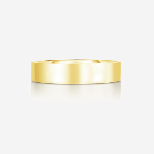 5 mm Flat Wedding Band