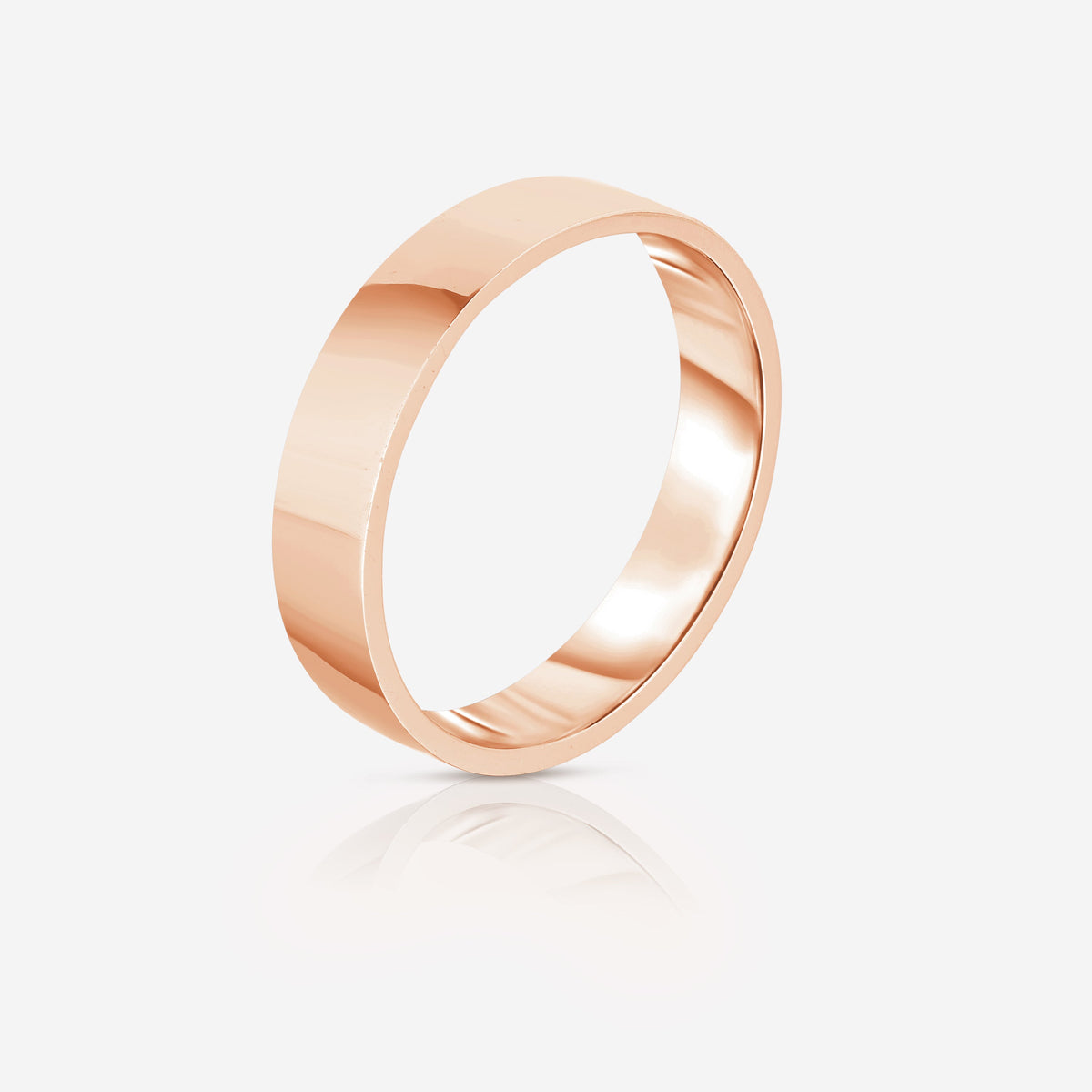 5 mm Flat Wedding Band