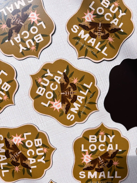 Buy Local - 3" Magnet