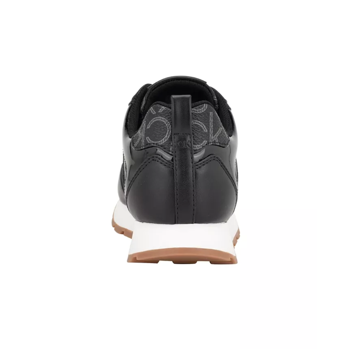Calvin Klein Carlla Women’s Lace-Up Sneakers – Black Multi Logo