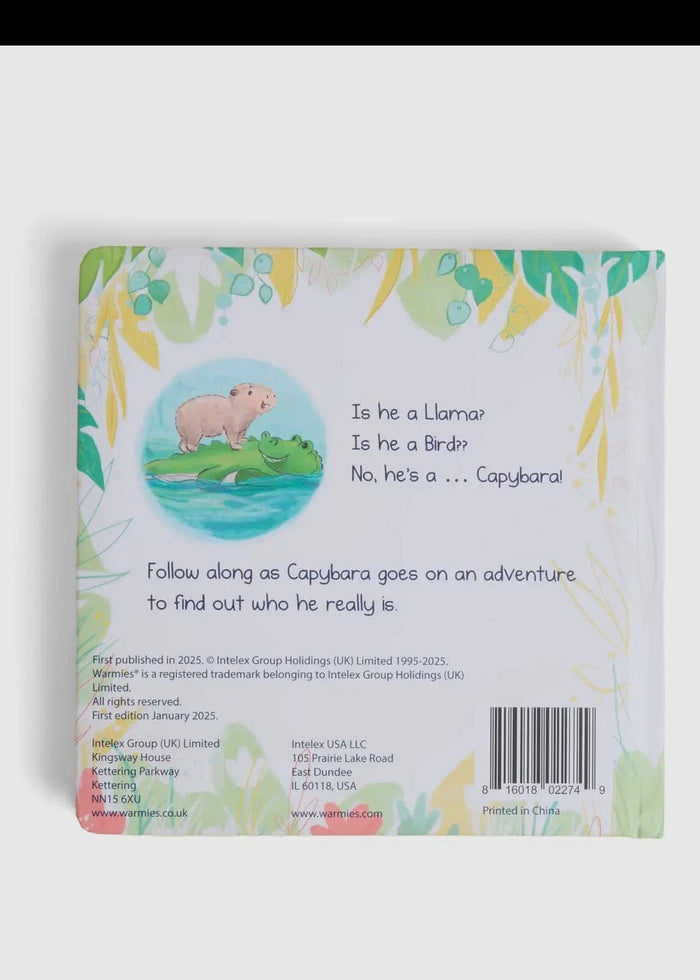 Capybara Warmies Book INTELLEX/Warmies Books