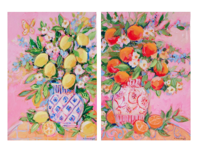 CITRUS ARRANGEMENT WALL ART - 2 STYLES - IN STORE PICKUP ONLY