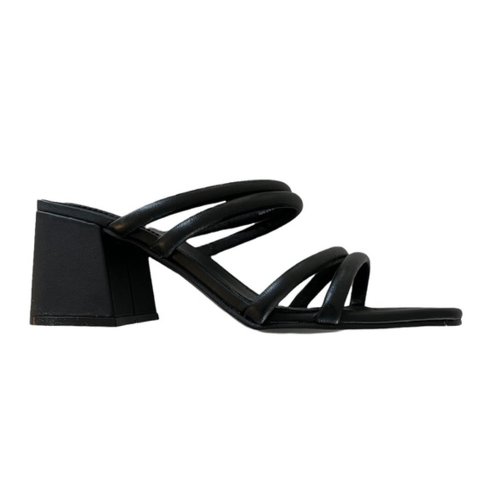 Clarks Women’s Sheer65 Mule Heeled Sandals Black