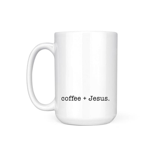 COFFEE + JESUS. - MUG
