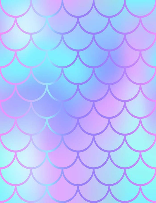 Cool Blue Fish Scale Pattern Texture Photography Backdrop J-0372 Shopbackdrop