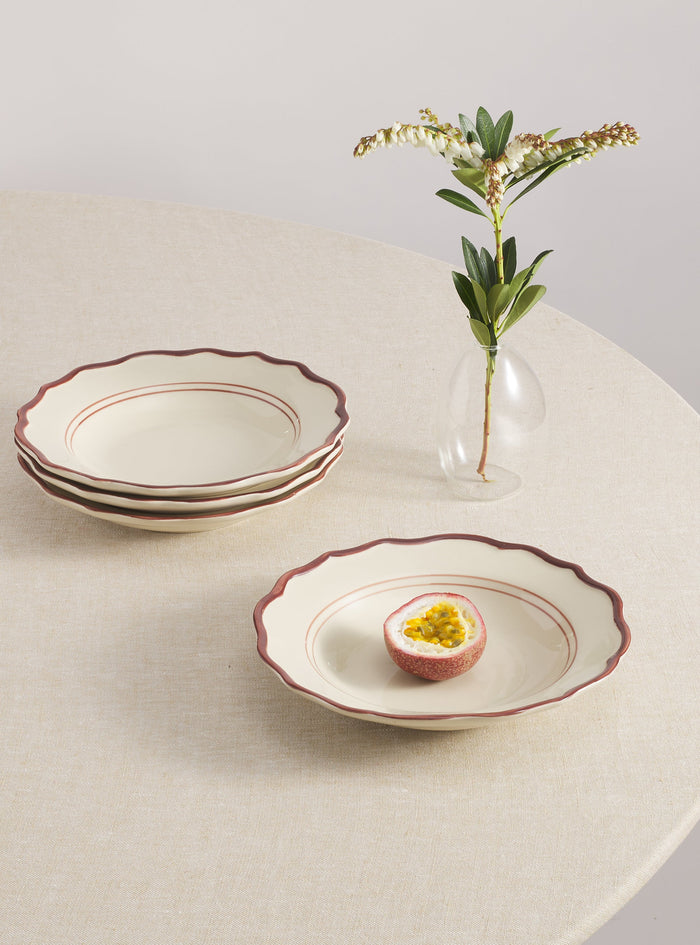 Darlene Stoneware Pasta Bowls by Maison Madison Home — Set of 4