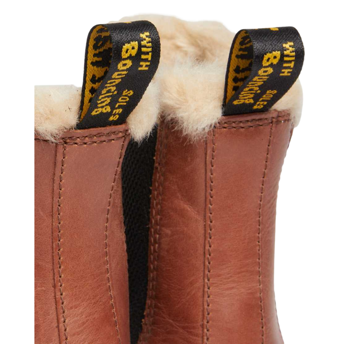 Dr. Martens Women’s 2976 Leonore Faux Fur-Lined Chelsea Boots – 2976