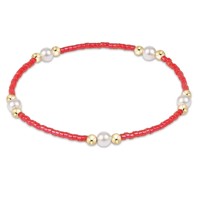 E NEWTON HOPE PURPOSE PEARL BRACELET - 6 STYLES