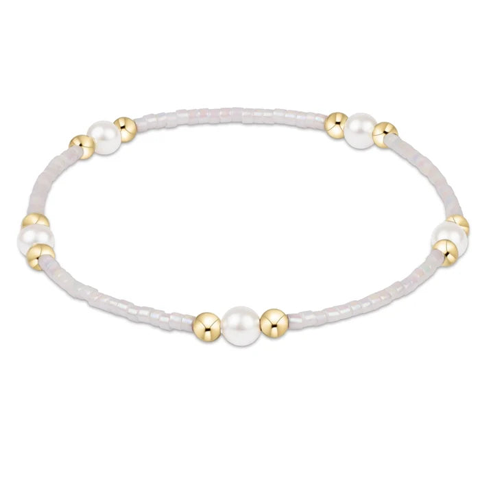 E NEWTON HOPE PURPOSE PEARL BRACELET - 6 STYLES