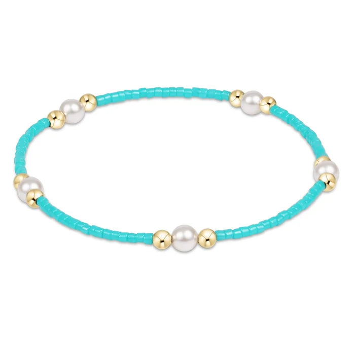 E NEWTON HOPE PURPOSE PEARL BRACELET - 6 STYLES
