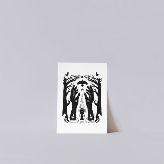 Elemental Magic Art Print by Home Row Handcraft