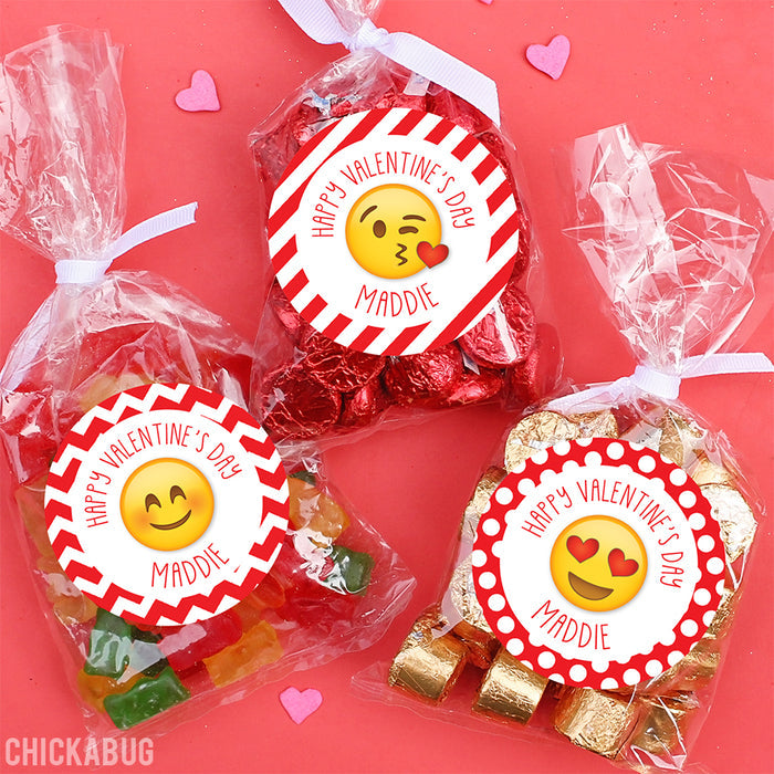 Emojis Valentine's Day Stickers