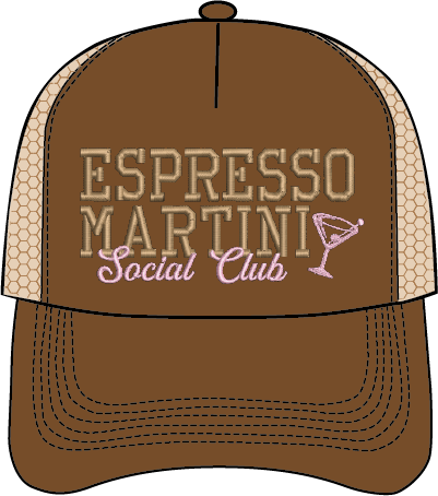 ESPRESSO MARTINI SOCIAL CLUB - HAT
