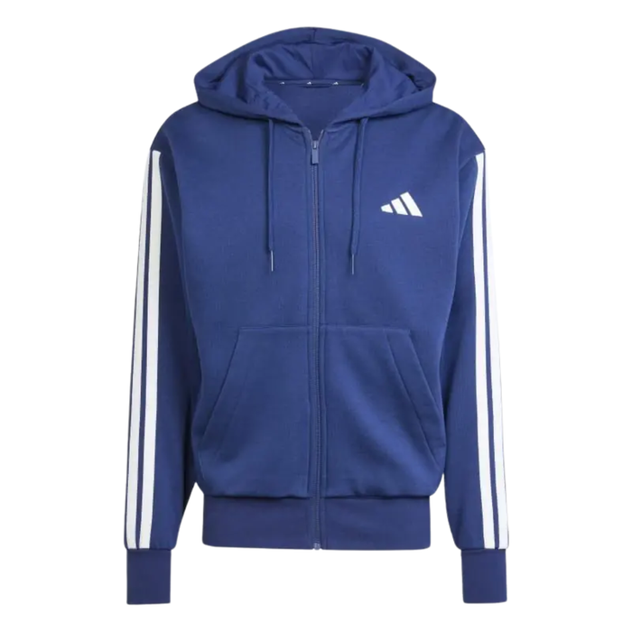 Adidas Essentials 3-Stripes Men’s Fleece Hoodie – JD1868