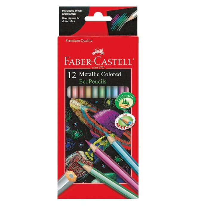 Faber-Castell® Colored EcoPencils, Metallic Faber-Castell Craft/Toy