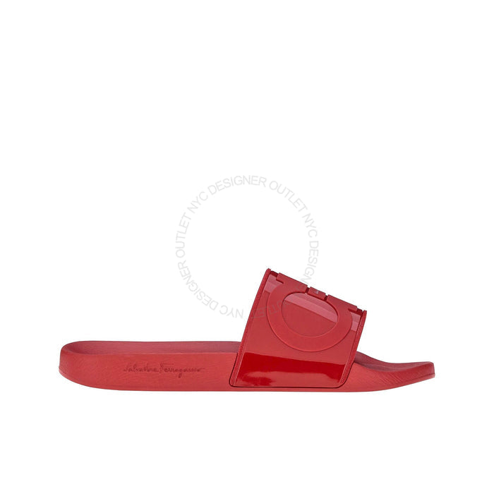 Ferragamo Groove Slides