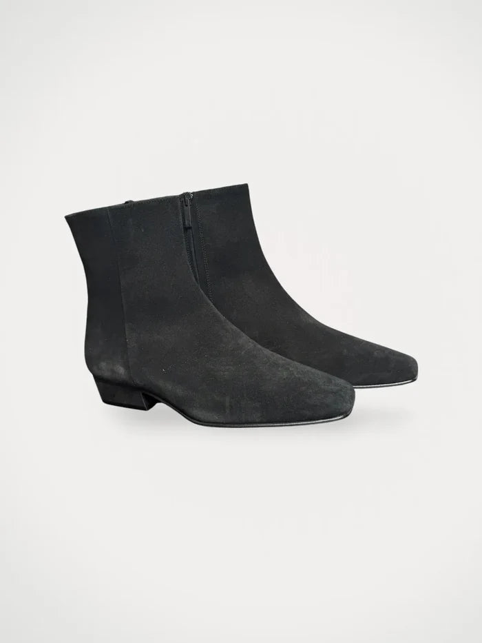 Flattered Rami Black Suede-boots NWOT