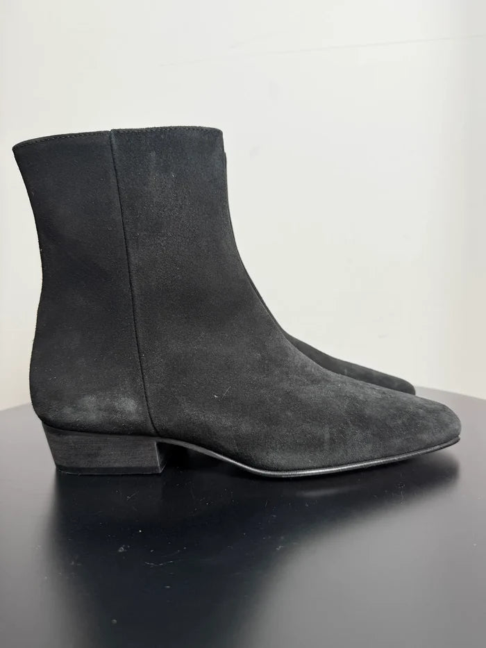 Flattered Rami Black Suede-boots NWOT