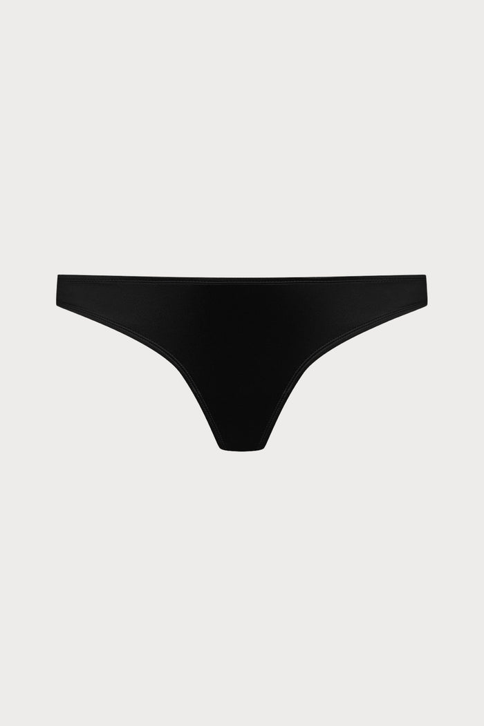 French Kiss Black High Cut Tanga