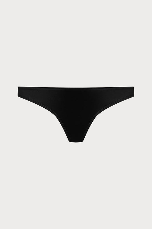 French Kiss Black High Cut Tanga
