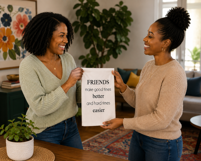 FRIENDS MAKE - TEA TOWEL
