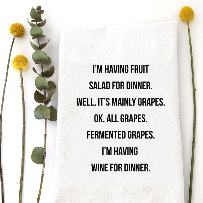 FRUIT SALAD - TEA TOWEL