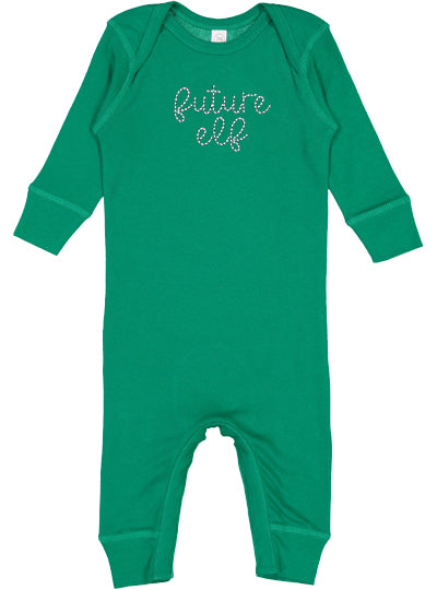 FUTURE ELF - GREEN ONE-PIECE JERSEY EMB