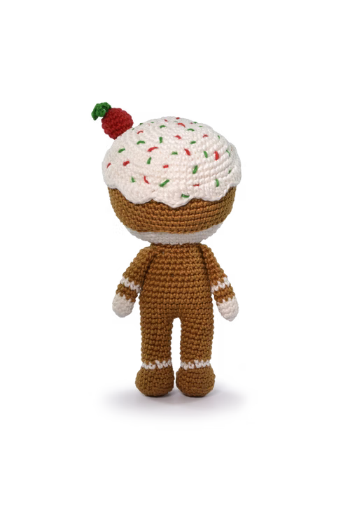 Gingerbread Man Amigurumi Kit - Christmas Collection