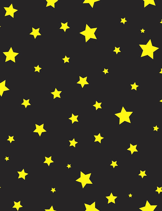 Golden Stars In Black Sky For Children Photography Backdrop J-0712 Shopbackdrop