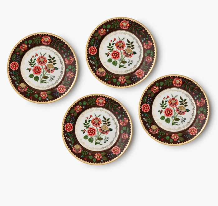 GRACIE PORCELAIN DESSERT PLATE - IN-STORE PICKUP ONLY