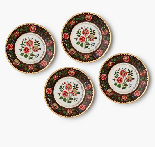 GRACIE PORCELAIN DESSERT PLATE - IN-STORE PICKUP ONLY