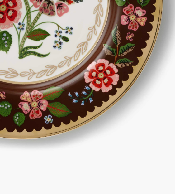 GRACIE PORCELAIN DESSERT PLATE - IN-STORE PICKUP ONLY