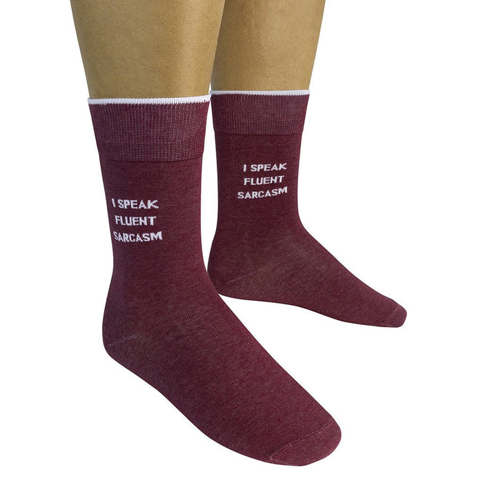 I Speak Fluent Sarcasm Socks