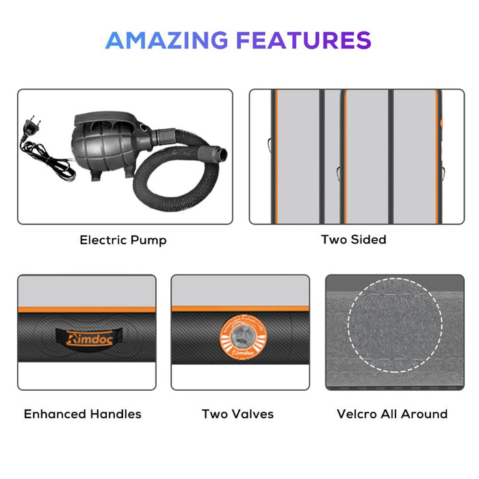 Inflatable Gymnastics & Yoga Mat-TopOnlineBargains.Com