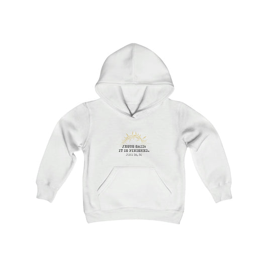 It Is Finished Kids Sweatshirt