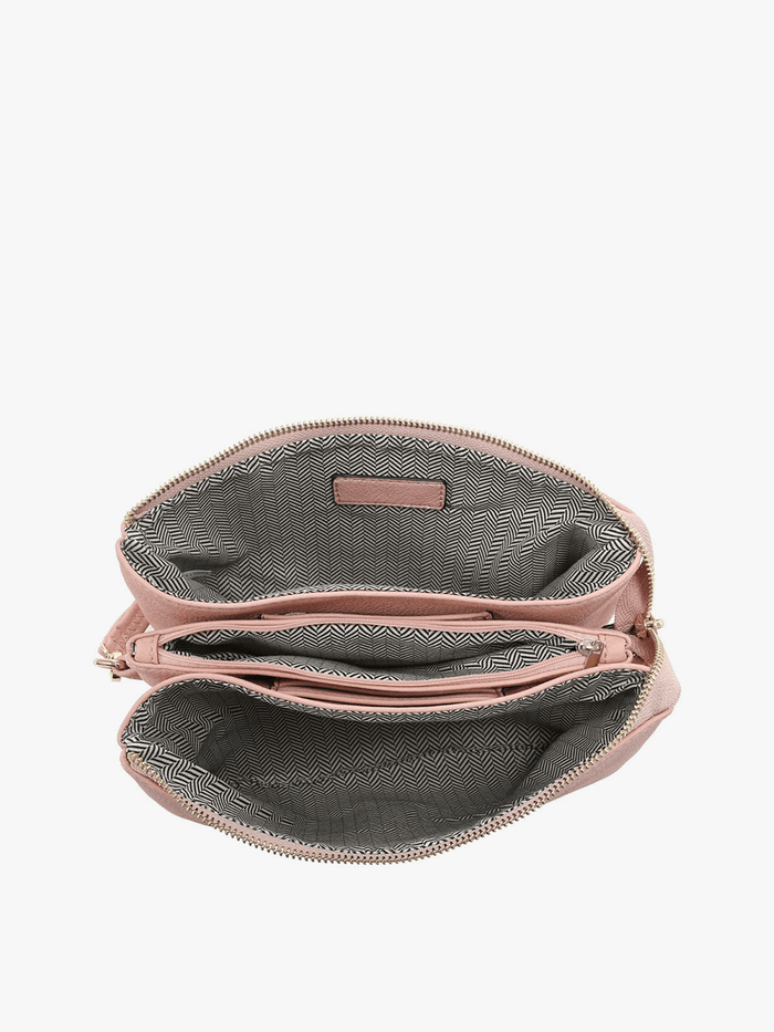 M2056 Izzy Crossbody w/ Guitar Strap: Camel Jen & Co.