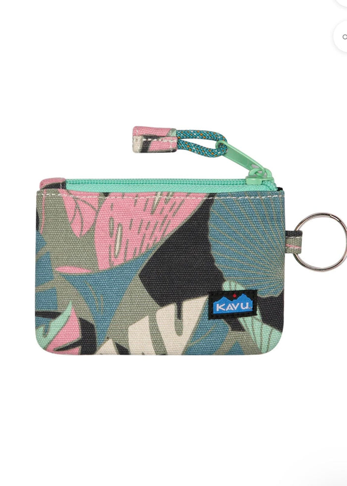 KAVU - Stirling ID keyring Kavu Wallet Pastel Plants