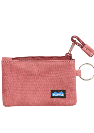 KAVU - Stirling ID keyring Kavu Wallet Mineral Red