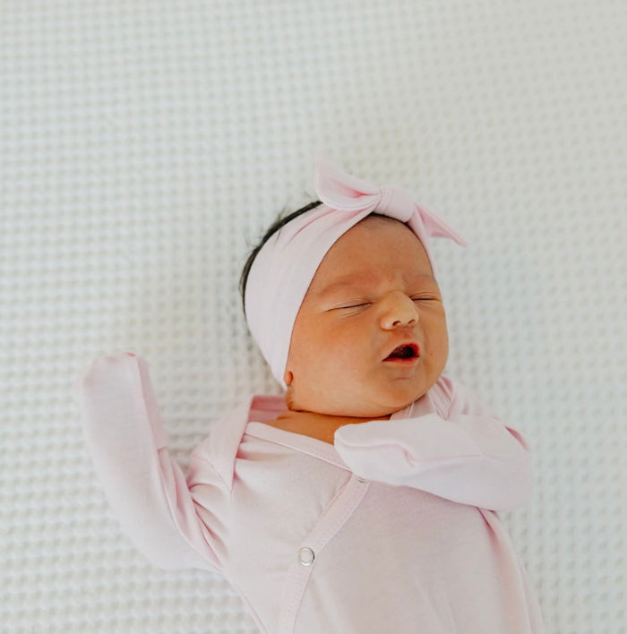 Knit Headband Bow - Luna