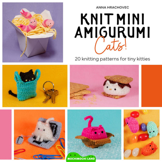 Knit Mini Amigurumi Cats!