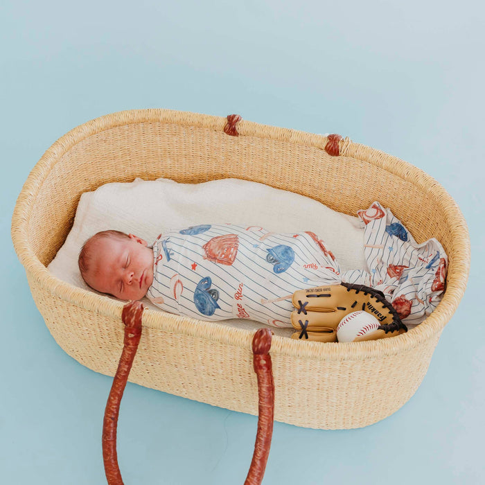 Knit Swaddle Blanket - All Star