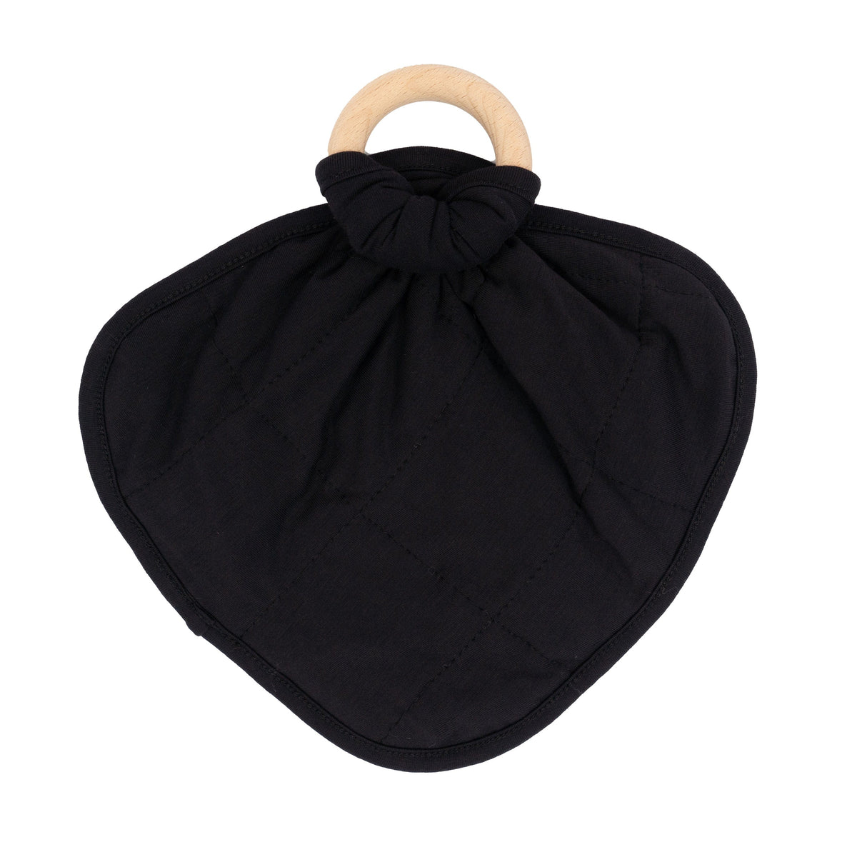 Lovey in Midnight with Removable Wooden Teething Ring