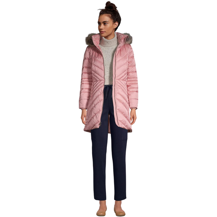 Lands’ End Women’s Plush Insulated Coat – 514174