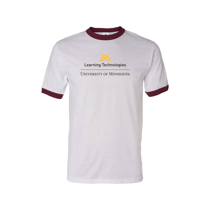 Learning Technologies Adult Ringer T-Shirt - ships directly from maker