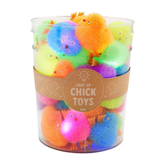 Light Up Fringe Chick Mud Pie Toy